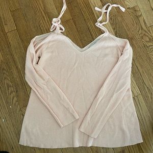 Loft Cold Shoulder Top